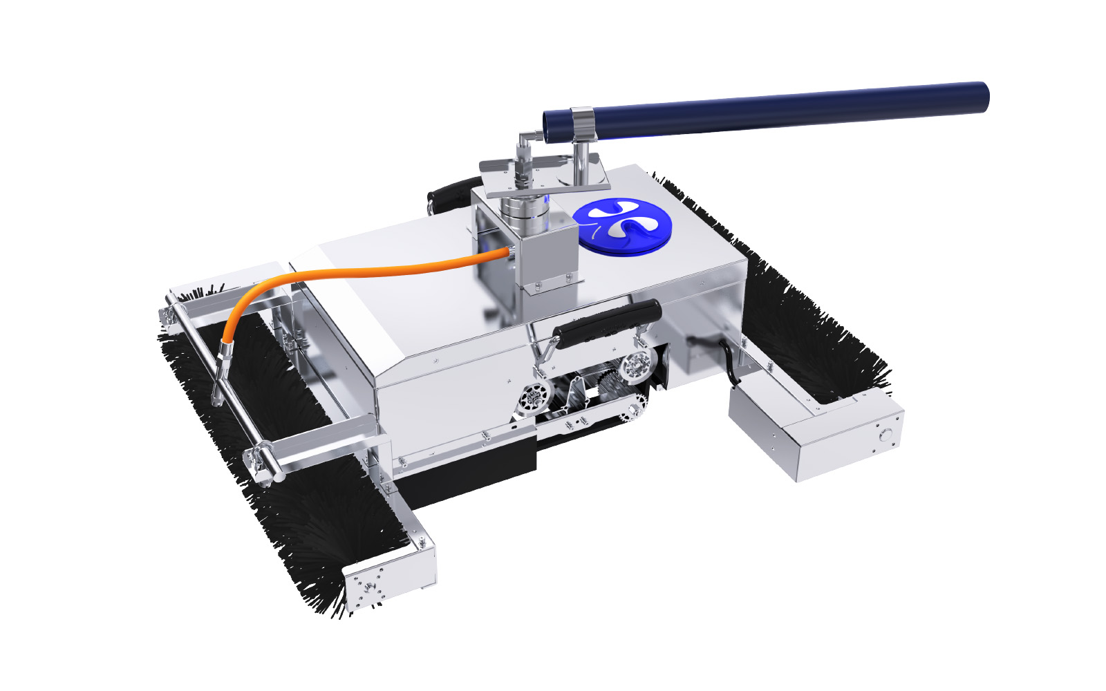 Fully autonomous PV cleaning robot, Kwun B10L2